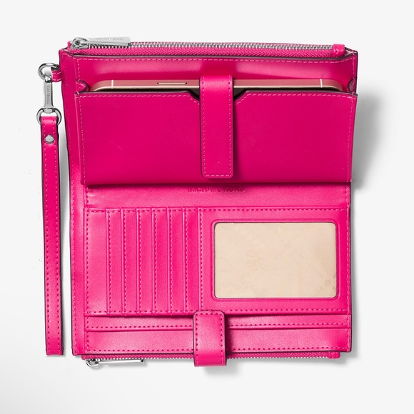 MICHAEL KORS
Jet Set Large Logo Signature Double-Zip Wristlet-Wallet-Phone Case - Picture 2 of 16